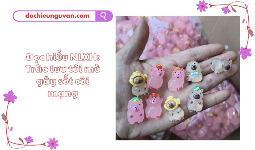 Đọc hiểu NLXH: Trào lưu túi mù gây sốt cõi mạng