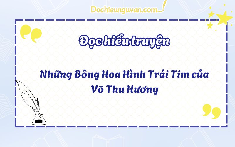 Những Bông Hoa Hình Trái Tim của Võ Thu Hương