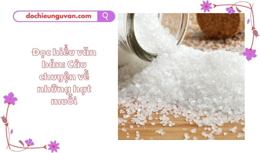 Đọc hiểu văn bản: Câu chuyện về những hạt muối