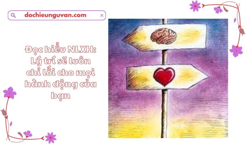 Đọc hiểu NLXH: Lý trí sẽ luôn chỉ lối cho mọi hành động của bạn