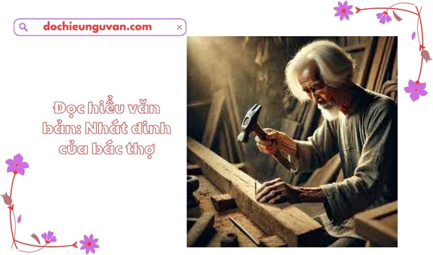 Đọc hiểu văn bản: Nhát đinh của bác thợ