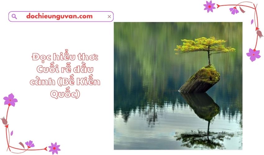 Đọc hiểu thơ: Cuối rễ đầu cành (Bế Kiến Quốc)