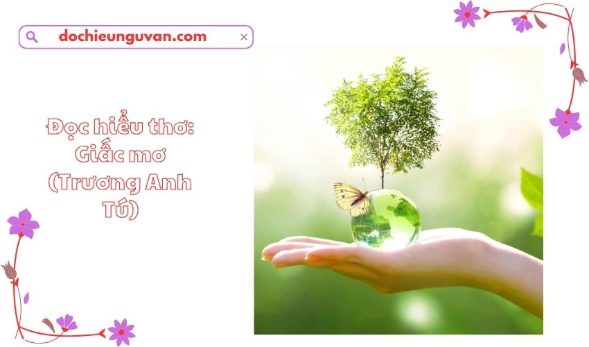 Đọc hiểu thơ: Giấc mơ (Trương Anh Tú)