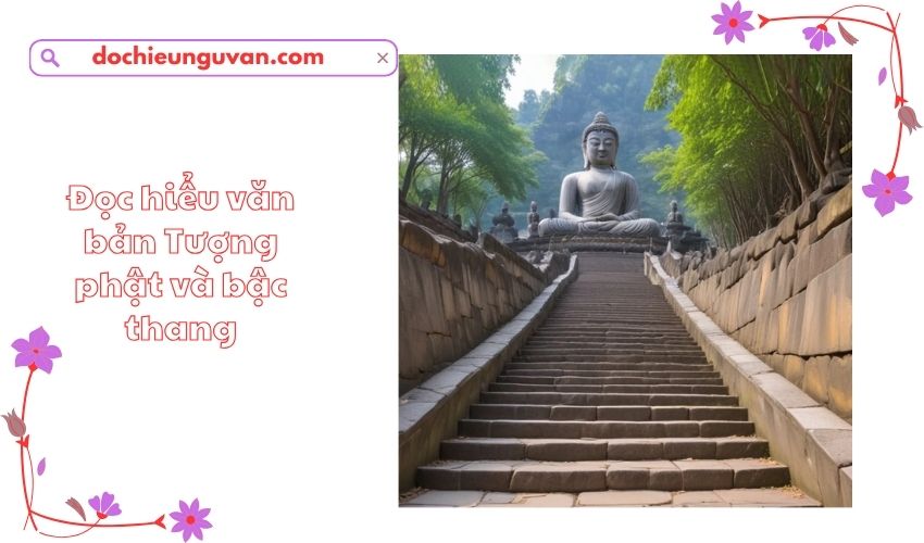 Đọc hiểu văn bản Tượng phật và bậc thang